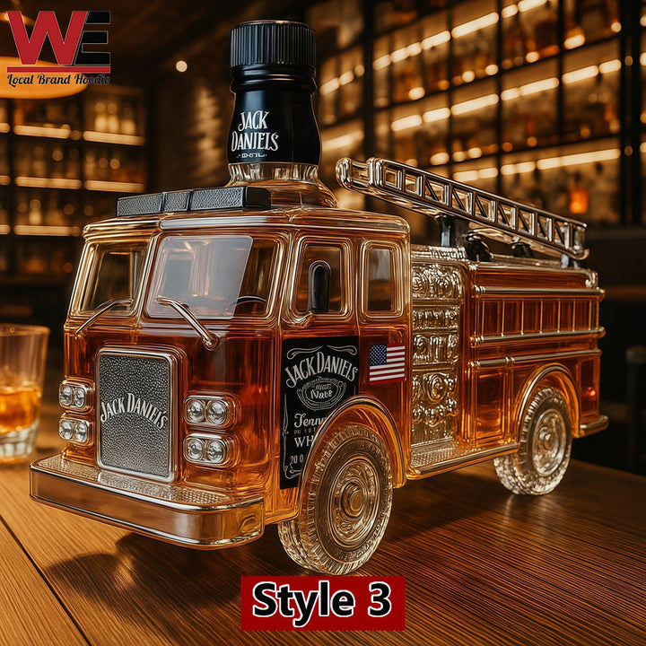 Whisky üveg Tűzoltóautó