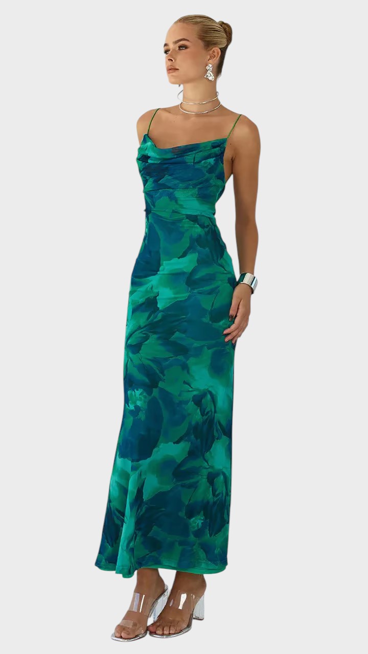 Ávila - Hosszú, ujjatlan, testhezálló ruha