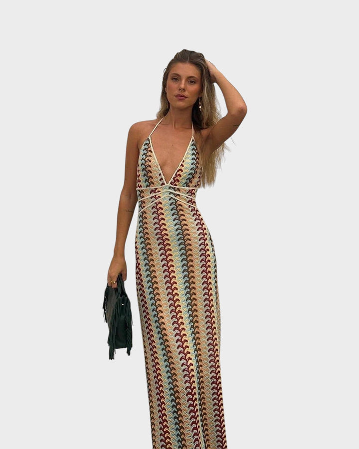 Judita - Boho horgolt strandruha