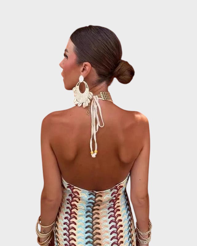 Judita - Boho horgolt strandruha