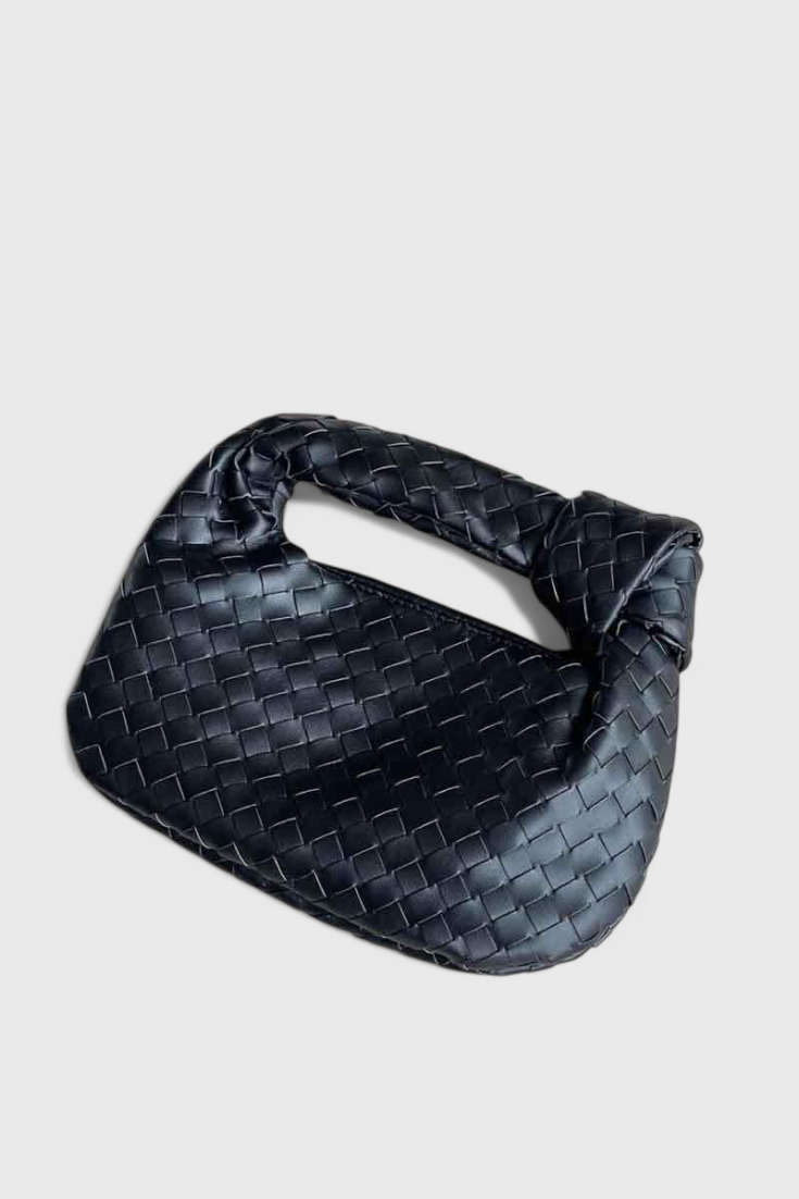 Sage táska Mini Woven zsebtáska