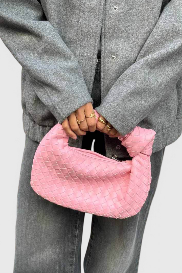 Sage táska Mini Woven zsebtáska