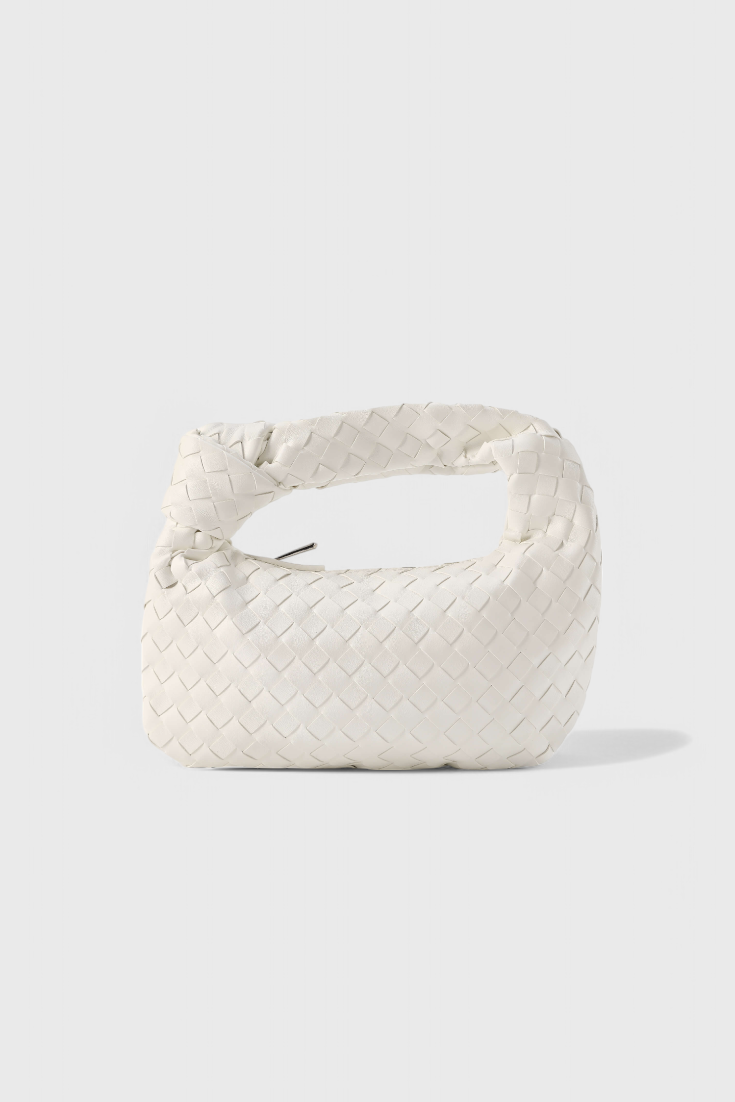 Sage táska Mini Woven zsebtáska