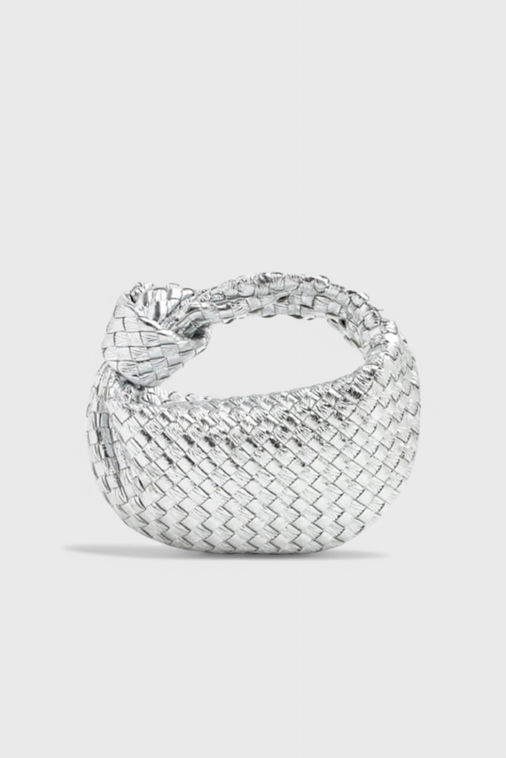 Sage táska Mini Woven zsebtáska