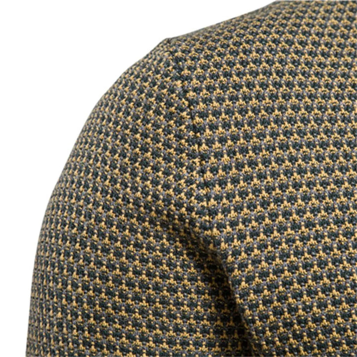 Dionýz - Men's sweater with diamond pattern